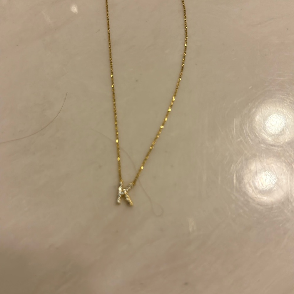 K necklace